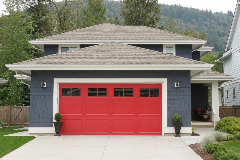 Garage Door and Trim Painting