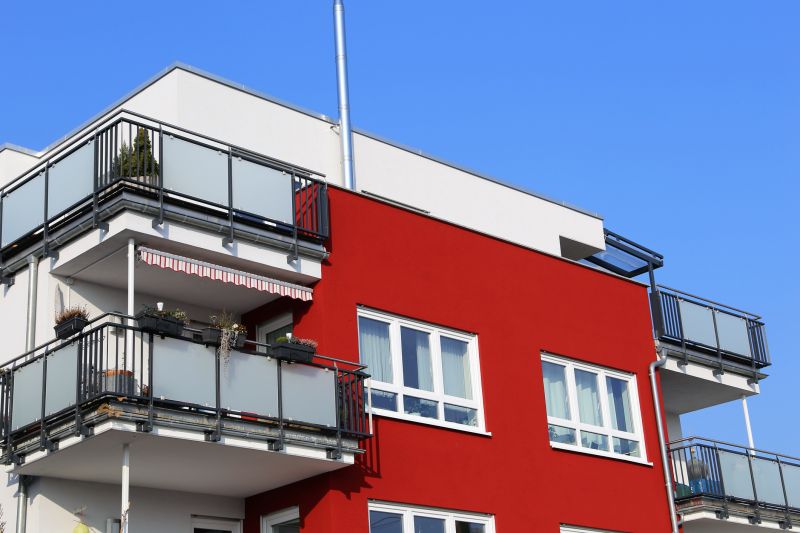 Colorful Exterior of a Modern Home